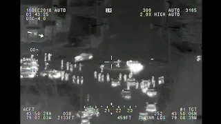 Air1 Follows Suspect after Failing to Stop for Police