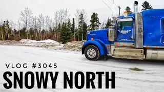 SNOWY NORTH | My Trucking Life | Vlog #3045