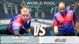 WORLD POOL MASTERS 2024 • JAYSON SHAW VS SHANE VAN BOENING