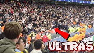 Serbian Ultras Cause Mayhem At The Etihad | Man City V Crvena Zvezda Champions League Vlog