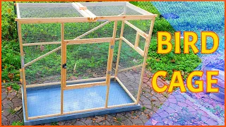 How to - Building a cheap wooden cage for cockatiels