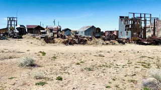Exploring the old ruins and relics of Goldfield, Nevada