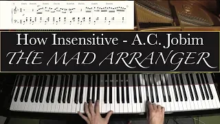 Jacob Koller - How Insensitive - Bossa Nova Piano Arrangement with Sheet Music