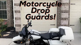 Don't Let Fear Of Damaging Your Motorcycle Deter Practicing - Install Motorcycle Drop Guards!!!!!!!!