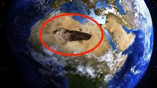 Satélite Captura Algo Extraño Enterrado Bajo La Arena Del Sahara