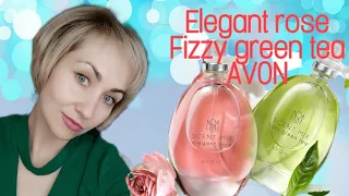 Elegant rose 🌹 и Fizzy green tea🍋🍃 #Avon✨  новинки 5 каталога