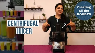 Centrifugal Juicer Demo | Usha Food Processor | Doubts about centrifugal Juicer