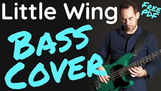 Little Wing Stevie Ray Vaughan Bass Cover (No.145)