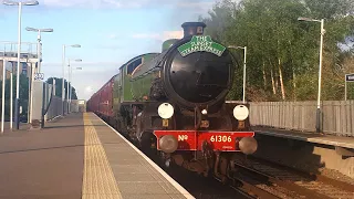 British Railways 61306 Mayflower hauls the Sunset Steam Express through Wandsworth Town 2/7/19