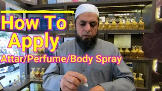 How To Apply Attar Perfume & Body Spray || Tips For Long Lasting Performance || Birra Fragrances