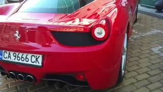 Ferrari 458 Italia in Sofia FIRST 458 IN SOFIA Walkaround