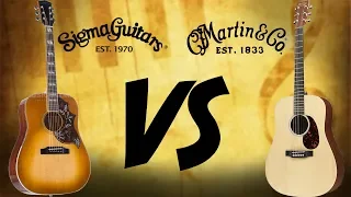 Sigma VS Martin - Can u Hear The Difference ??