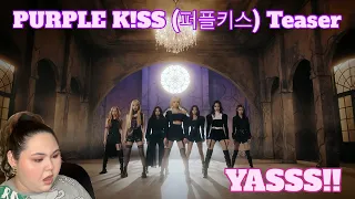 PURPLE KISS (퍼플키스) 'Ponzona' MV ALL Teaser | Reaction