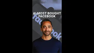 How Chamath & aol Almost Bought Facebook 💵 #shorts