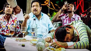 NIthin & Chandra Mohan Drinking Comedy Scene | Telugu Movies | Movie Masti