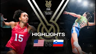 🇺🇸 USA vs. 🇸🇮 SLO - Highlights | Women's OQT 2023