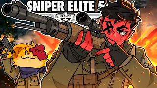 THIS GAME WILL BLOW YOUR MIND🤯...LITERALLY! | Sniper Elite 5 Co-op