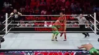 The Lucha Dragons vs. Kevin Owens & Alberto Del Rio- Raw.