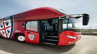 ROMA vs CAGLIARI Teams Arrival 05 02 2024