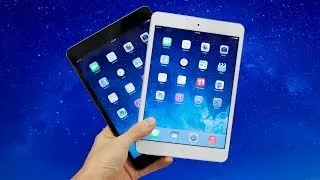 iPad mini 2 with Retina Display (White vs Black) Unboxing & Setup!