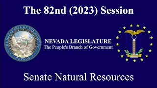 4/20/2023 - Senate Committee on Natural Resources