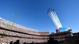 Feb. 7, 2016 - Blue Angels Fly-Over for Super Bowl 50 via @BlueAngels on Periscope