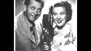 Fibber McGee & Molly radio show 12/4/45 Winter Walk to Dugan's Lake