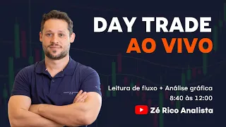 DAY TRADE AO VIVO - MINI ÍNDICE E MINI DÓLAR - 26/09/2023 ZÉ RICO ANALISTA - ANÁLISE TÉCNICA E FLUXO