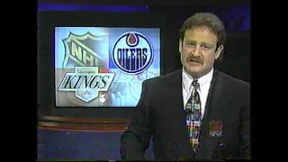 Oilers vs Kings highlights ITV Dec 29, 1995