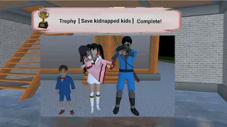 Save kidnapped kids mission complete Sakura school simulator SSS Sakura school simulator