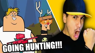 Total Drama Island S1 Ep 9-10 (REACTION) HUNTING CAMPERS!!!!