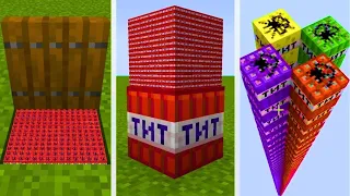 10 Insane Minecraft TNT Tests