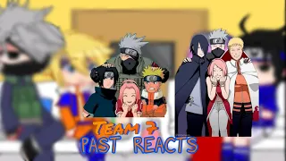 Past Team 7 Reacts to the Future | Gacha Nox Naruto | Cringe | Canon Ships | 1/2