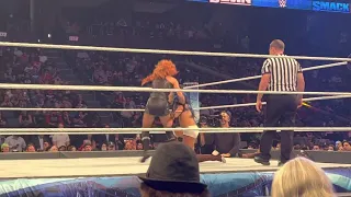 WWE smackdown 10-15-21 BECKY vs SASHA