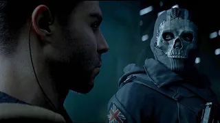 Soap Has a Problem with Ghost's Mask