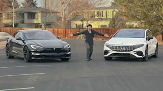 Tesla Model S Plaid vs Mercedes AMG EQS! Considerations Before You Buy