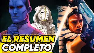 🤔¿Qué debes saber antes de ver Ahsoka? (Todo explicado)