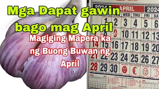 MGA DAPAT GAWIN BAGO MAG APRIL MAGIGING MAPERA KA NG BUONG BUWAN NG APRIL-APPLE PAGUIO7