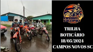 TRILHA DO BOTICÁRIO 18/05/2024 CAMPOS NOVOS SC