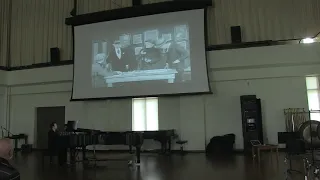 Sherlock, Jr  live abridged senior recital