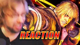 MAX REACTS: KEN IS BACK - Street Fighter 6 Trailer