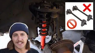 Easiest way to compress coil springs! (toyota)