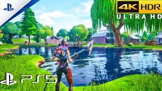 Fortnite (PS5) 4K 60FPS HDR Gameplay (Chapter 4 Season 5)