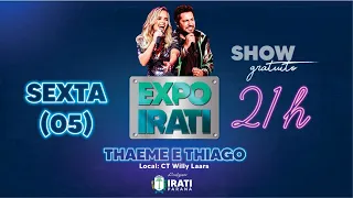 SHOW THAEME E THIAGO -  1ª EXPOIRATI