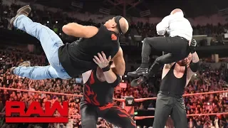 The Undertaker and Kane lay out Triple H and Shawn Michaels: Raw, Oct. 1, 2018