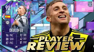 90 FLASHBACK DEULOFEU SBC PLAYER REVIEW! - FIFA 23 Ultimate Team