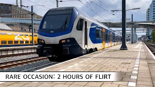 🇳🇱 Exploring the south of the Netherlands: Arnhem - Tilburg - Breda - Dordrecht FLIRT 22/4/24