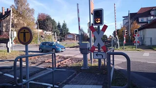 Bahnübergang Niederoderwitz  / Level crossing