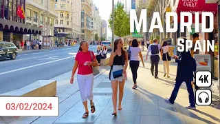 Madrid Walking Tour [4K] [Spain] [İspanya] [Plaza Mayor] [Palacio Real] [Avrupa] [Vlog]