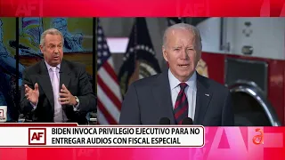 Biden usa su privilegio ejecutivo para bloquear audio de su entrevista sobre documentos clasificados